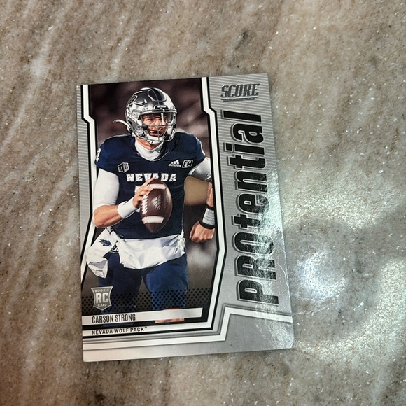 Carson Strong football card. Rookie - Picture 1 of 2